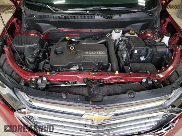 2021 Chevrolet Equinox Premier with VIN 2GNAXXEVXM6151610, listed as a Copart auction lot 60805265 with 14,520 mi miles and Salvage title. Bid and sale history available at DreamBid. Image 12.