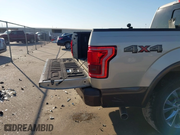 2017 Ford F-150 XL with VIN 1FTEW1EF8HKD80633, listed as a IAAI auction lot 41603566 with 122,028 mi miles. Bid and sale history available at carsss.com. Image 20.