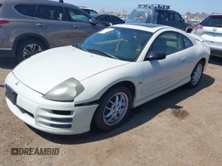 2002 Mitsubishi Eclipse with VIN 4A3AC54HX2E089846, listed as a IAAI auction lot 41871525 with 155,992 mi miles and . Bid and sale history available at DreamBid. Image 2.