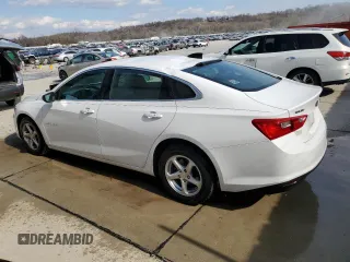 2018 Chevrolet Malibu LS with VIN 1G1ZB5ST8JF185380, listed as a Copart auction lot 50371495 with 158,886 mi miles and Salvage Title. Bid and sale history available at DreamBid. Image 2.