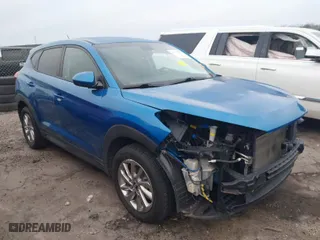 2018 Hyundai Tucson SE with VIN KM8J23A4XJU784615, listed as a IAAI auction lot 41779582 with 59,280 mi miles. Bid and sale history available at carsss.com. Image 1.