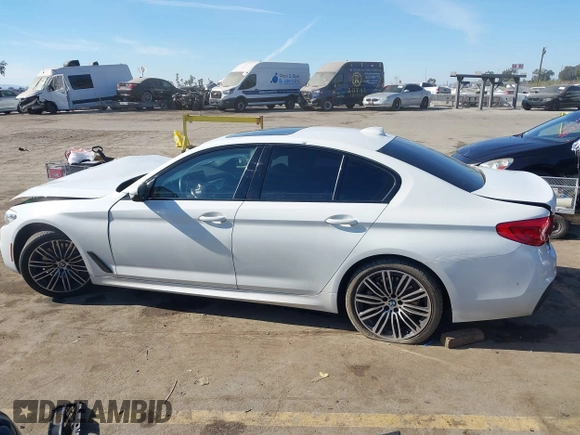 2020 BMW 5 Series 530i with VIN WBAJR3C06LCE51928, listed as a IAAI auction lot 38396315 with 93,150 mi miles and . Bid and sale history available at DreamBid. Image 14.