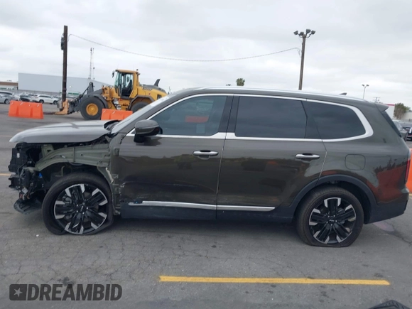 2024 Kia Telluride SX Prestige X-Line with VIN 5XYP5DGC2RG417456, listed as a IAAI auction lot 42110480 with 20,099 mi miles and . Bid and sale history available at DreamBid. Image 15.