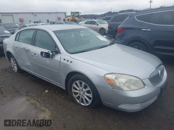 2009 Buick Lucerne CX with VIN 1G4HP57119U147164, listed as a IAAI auction lot 41533242 with 159,588 mi miles and . Bid and sale history available at DreamBid. Image 1.
