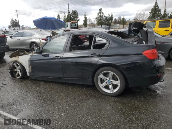 2015 BMW 3 Series 328i with VIN WBA3C1C55FK119920, listed as a Copart auction lot 48752765 with Not Provided miles and Non Repairable. Bid and sale history available at carsss.com. Image 2.