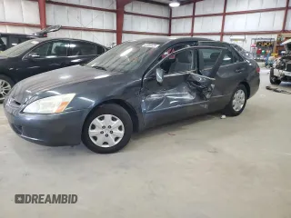 2004 Honda Accord LX with VIN 1HGCM56374A139530, listed as a Copart auction lot 62003025 with 134,040 mi miles and Salvage title. Bid and sale history available at DreamBid. Image 1.