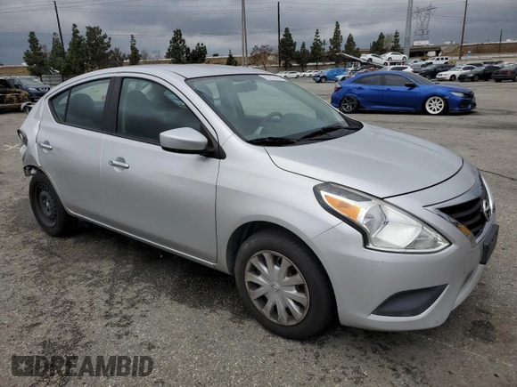 2015 Nissan Versa SV with VIN 3N1CN7APXFL852437, listed as a Copart auction lot 55702425 with 100,021 mi miles and Salvage title. Bid and sale history available at DreamBid. Image 4.