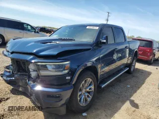 2022 Ram 1500 Laramie with VIN 1C6SRFRTXNN141884, listed as a Copart auction lot 50538615 with 61,981 mi miles and Salvage title. Bid and sale history available at DreamBid. Image 1.