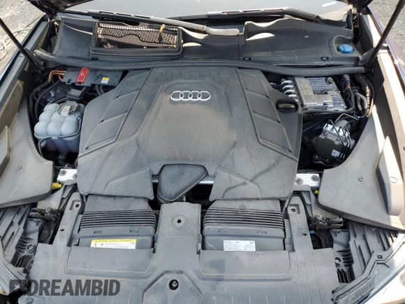2019 Audi Q8 Prestige with VIN WA1FVAF11KD042250, listed as a Copart auction lot 60295425 with 165,420 mi miles and Salvage title. Bid and sale history available at DreamBid. Image 12.