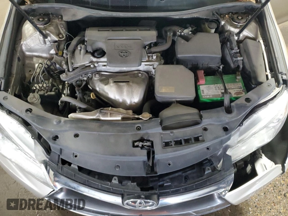 2015 Toyota Camry XLE with VIN 4T4BF1FK3FR490877, listed as a Copart auction lot 53581385 with 76,286 mi miles and Salvage Title. Bid and sale history available at carsss.com. Image 13.