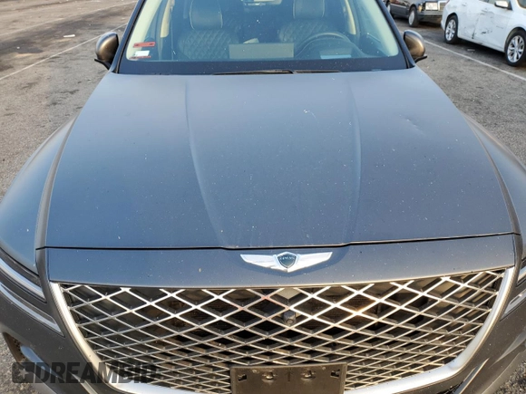 2023 Genesis GV80 with VIN KMUHCESC3PU110653, listed as a Copart auction lot 42485085 with 20,074 mi miles and Salvage Title. Bid and sale history available at carsss.com. Image 11.