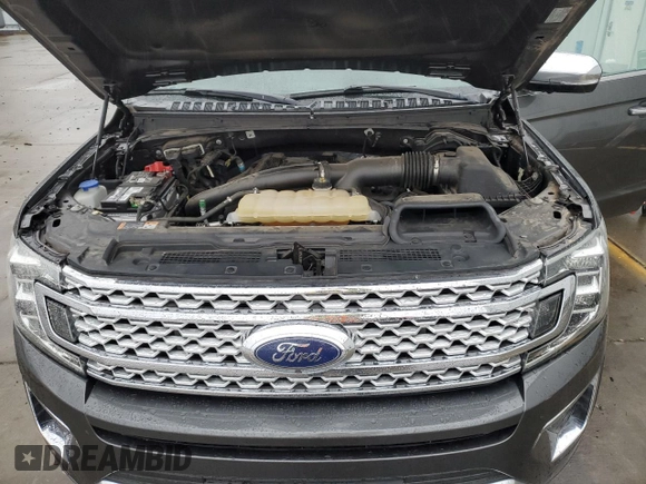 2019 Ford Expedition Platinum with VIN 1FMJU1MT4KEA06243, listed as a Copart auction lot 86574524 with 28,628 mi miles and Salvage Title. Bid and sale history available at carsss.com. Image 12.