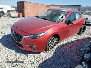 2018 Mazda 3 Grand Touring with VIN 3MZBN1W37JM222385, listed as a Copart auction lot 46821695 with 84,206 mi miles and Clean Title. Bid and sale history available at carsss.com. Image 1.