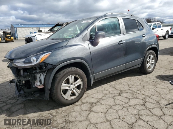 2017 Chevrolet Trax LT with VIN 3GNCJPSB0HL246165, listed as a Copart auction lot 53294025 with 120,662 mi miles and Salvage Title. Bid and sale history available at carsss.com. Image 1.