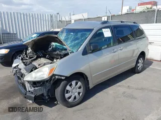 2005 Toyota Sienna CE with VIN 5TDZA23C95S261007, listed as a IAAI auction lot 42130492 with 215,717 mi miles and . Bid and sale history available at DreamBid. Image 17.