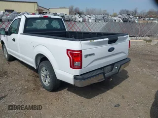 2017 Ford F-150 XL with VIN 1FTMF1C88HKC69886, listed as a IAAI auction lot 42029776 with 168,880 mi miles. Bid and sale history available at carsss.com. Image 3.