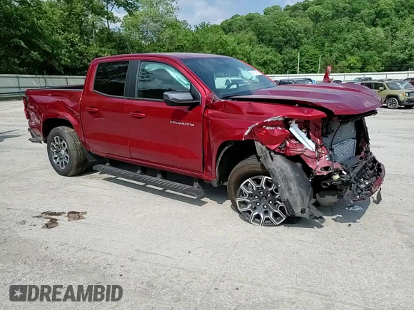 2024 Chevrolet Colorado 4WD LT z VIN 1GCPTCEK6R1208103, wystawiony jako Copart lot #59491475 z przebiegiem 2 301 mil mil oraz Szkoda całkowita • Salvage title. Historia ofert i sprzedaży dostępna na DreamBid. Obrazek 13.