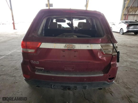 2013 Jeep Grand Cherokee Limited with VIN 1C4RJFBT6DC545753, listed as a Copart auction lot 45424555 with 178,308 mi miles and Clean Title. Bid and sale history available at carsss.com. Image 6.