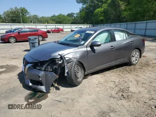 2021 Nissan Sentra S z VIN 3N1AB8BV9MY229474, wystawiony jako Copart lot #52443425 z przebiegiem 57 128 mil mil oraz Szkoda całkowita • Salvage title. Historia ofert i sprzedaży dostępna na DreamBid. Obrazek 1.