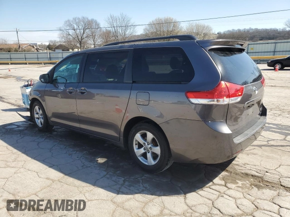 2012 Toyota Sienna LE AAS with VIN 5TDKK3DC8CS216589, listed as a Copart auction lot 48870695 with 219,270 mi miles and Salvage Title. Bid and sale history available at carsss.com. Image 2.