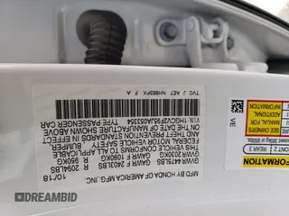 2018 Honda Accord Touring with VIN 1HGCV2F95JA053354, listed as a Copart auction lot 54907865 with 89,808 mi miles and Salvage title. Bid and sale history available at DreamBid. Image 13.
