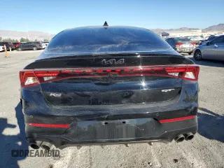 2022 Kia K5 GT with VIN 5XXG44J88NG138714, listed as a Copart auction lot 83156444 with 22,315 mi miles and Salvage Title. Bid and sale history available at carsss.com. Image 6.