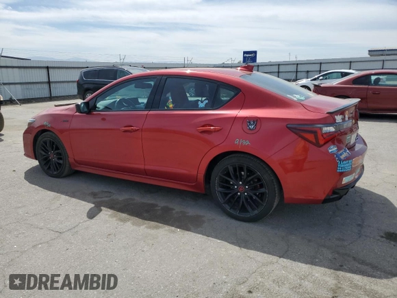 2020 Acura ILX Premium with VIN 19UDE2F8XLA002530, listed as a Copart auction lot 53042955 with 49,067 mi miles and Salvage title. Bid and sale history available at DreamBid. Image 2.