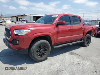 2022 Toyota Tacoma SR with VIN 3TYAX5GNXNT042974, listed as a Copart auction lot 54550655 with 35,890 mi miles and Salvage title. Bid and sale history available at DreamBid. Image 1.