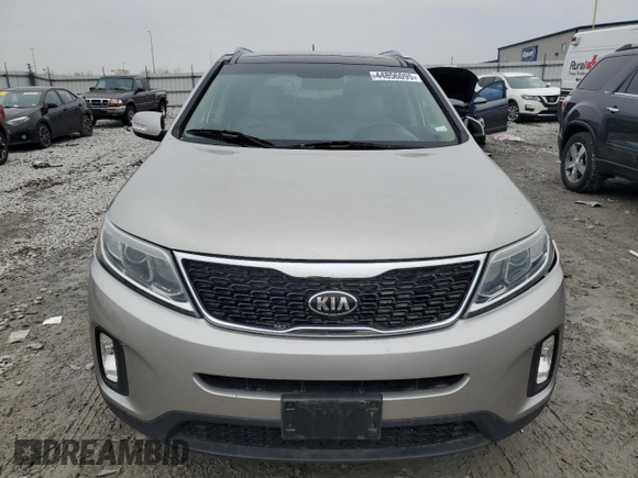 2015 Kia Sorento EX with VIN 5XYKU4A7XFG598276, listed as a Copart auction lot 44856095 with 0 mi miles and Clean Title. Bid and sale history available at carsss.com. Image 5.