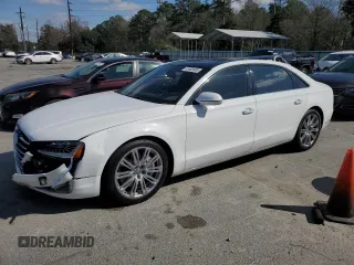 2015 Audi A8 3.0T with VIN WAU3GAFD7FN032980, listed as a Copart auction lot 45683995 with 108,272 mi miles and Non repairable. Bid and sale history available at DreamBid. Image 1.