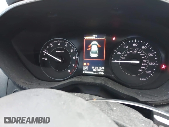 2018 Subaru Impreza Premium z VIN 4S3GKAD64J3600582, wystawiony jako IAAI lot #41456372 z przebiegiem 87 266 mil mil oraz . Historia ofert i sprzedaży dostępna na DreamBid. Obrazek 7.