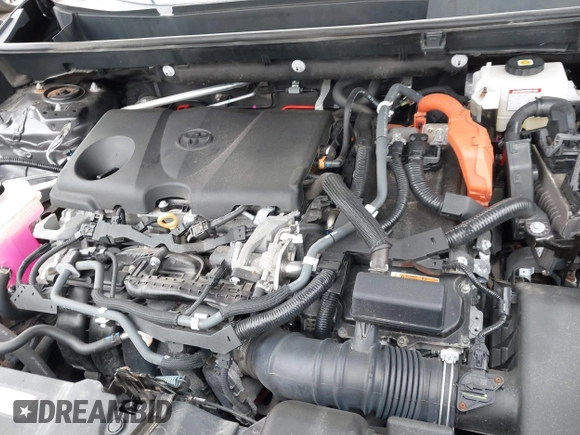 2021 Toyota RAV4 Hybrid LE with VIN 4T3LWRFV3MU041338, listed as a IAAI auction lot 42106979 with 48,765 mi miles. Bid and sale history available at carsss.com. Image 10.