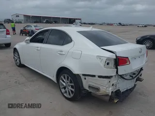 2012 Lexus IS 250 with VIN JTHCF5C27C5060417, listed as a IAAI auction lot 41938870 with 72,010 mi miles and . Bid and sale history available at DreamBid. Image 3.
