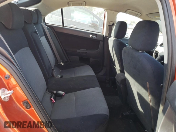 2010 Mitsubishi Lancer GTS with VIN JA32X8HW3AU009411, listed as a Copart auction lot 77786104 with 120,092 mi miles and Salvage Title. Bid and sale history available at carsss.com. Image 10.
