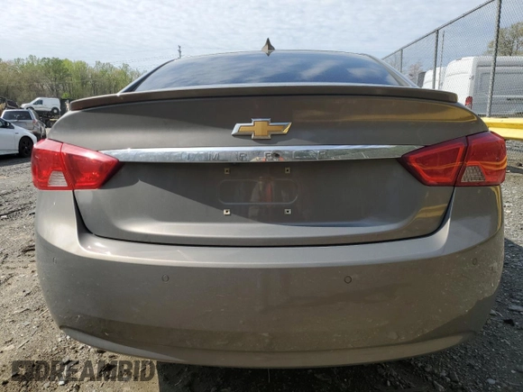 2017 Chevrolet Impala LT with VIN 2G1105S37H9196814, listed as a Copart auction lot 52831285 with 64,749 mi miles and Salvage Title. Bid and sale history available at DreamBid. Image 6.