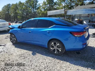 2022 Nissan Sentra SV with VIN 3N1AB8CVXNY272950, listed as a Copart auction lot 42113565 with 62,541 mi miles and Salvage Title. Bid and sale history available at carsss.com. Image 2.