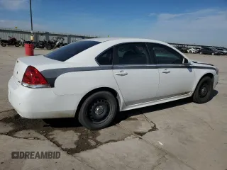 2016 Chevrolet Impala Limited Police Police with VIN 2G1WD5E31G1121626, listed as a Copart auction lot 46131125 with 0 mi miles and Salvage Title. Bid and sale history available at carsss.com. Image 3.