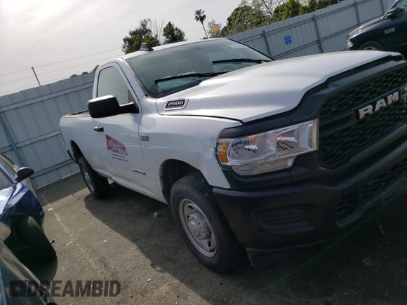 2021 Ram 2500 Tradesman with VIN 3C6MR4AJ5MG673882, listed as a Copart auction lot 50103884 with 70,455 mi miles and Salvage title. Bid and sale history available at DreamBid. Image 4.