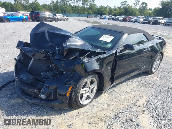 2019 Chevrolet Camaro 1LT with VIN 1G1FB3DS6K0134539, listed as a IAAI auction lot 42646844 with 55,275 mi miles and . Bid and sale history available at DreamBid. Image 17.