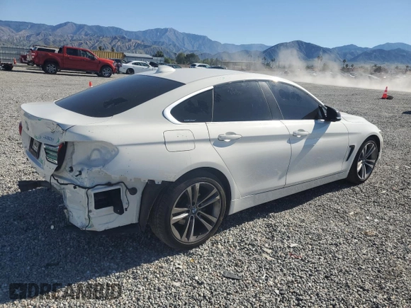 2019 BMW 4 Series 430i z VIN WBA4J1C56KBM16117, wystawiony jako Copart lot #56244725 z przebiegiem 85 754 mil mil oraz Szkoda całkowita • Salvage title. Historia ofert i sprzedaży dostępna na DreamBid. Obrazek 3.