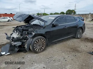 2013 Kia Cadenza Premium with VIN KNALB4J17H5091768, listed as a Copart auction lot 75901464 with 102,144 mi miles and Clean Title. Bid and sale history available at carsss.com. Image 1.