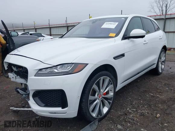 2017 Jaguar F-Pace S with VIN SADCM2BV0HA058710, listed as a IAAI auction lot 41498142 with 89,203 mi miles and . Bid and sale history available at DreamBid. Image 18.