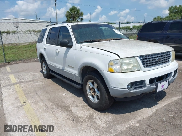 2002 Ford Explorer XLT with VIN 1FMZU63E12UA31299, listed as a IAAI auction lot 42239360 with 289,250 mi miles and . Bid and sale history available at DreamBid. Image 1.