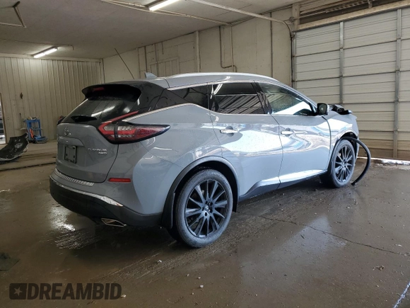 2023 Nissan Murano Platinum with VIN 5N1AZ2DS1PC125224, listed as a Copart auction lot 53678685 with 32,243 mi miles and Salvage Title. Bid and sale history available at carsss.com. Image 3.