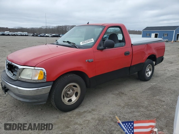 2003 Ford F-150 XL with VIN 1FTRF17283NB79463, listed as a Copart auction lot 49533455 with 201,851 mi miles and Clean Title. Bid and sale history available at DreamBid. Image 1.