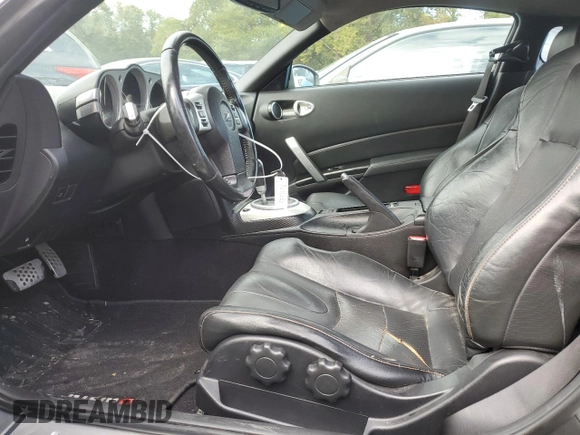 2006 Nissan 350Z Touring with VIN JN1AZ34E46M352617, listed as a Copart auction lot 71928234 with 195,583 mi miles and Salvage Title. Bid and sale history available at DreamBid. Image 7.