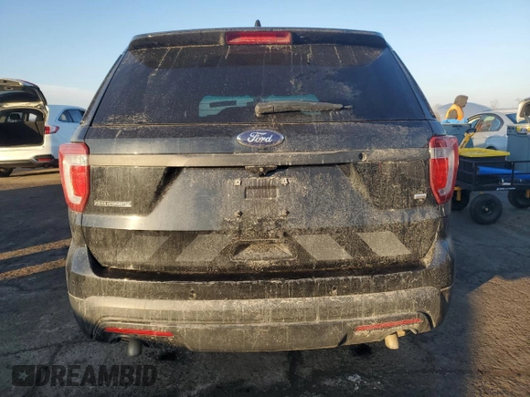 2016 Ford Utility Police Interceptor with VIN 1FM5K8AR5GGA28658, listed as a Copart auction lot 42578175 with 105,980 mi miles and Salvage Title. Bid and sale history available at carsss.com. Image 6.