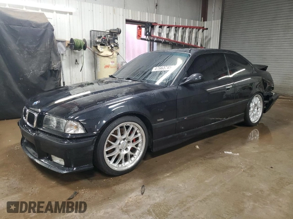 1998 BMW 3 Series M3 with VIN WBSBG9327WEY77787, listed as a Copart auction lot 47663745 with 77,038 mi miles and Salvage Title. Bid and sale history available at carsss.com. Image 1.