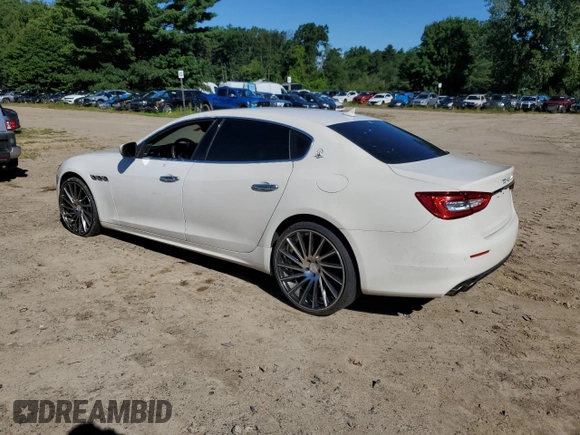 2017 Maserati Quattroporte z VIN ZAM56RRL1H1230279, wystawiony jako Copart lot #67067924 z przebiegiem Nie podano mil oraz Czysty tytuł • Clean title. Historia ofert i sprzedaży dostępna na DreamBid. Obrazek 2.