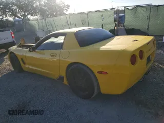 2002 Chevrolet Corvette Z06 with VIN 1G1YY12S525108001, listed as a Copart auction lot 88237615 with 0 mi miles and Salvage Title. Bid and sale history available at carsss.com. Image 2.